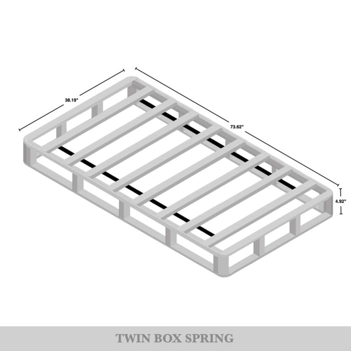 Alwyn Home Headington 4.92'' Wood Box Spring & Reviews Wayfair